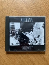 Bleach - Nirvana (CD, 1989) First UK Press TUP CD6 Sub Pop VG/VG