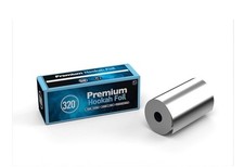 320 Aluminium Shisha Hookah Extra Thick Foil Rolls - 180MM Wide 25m Length