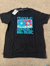 BNWT Franklin & Marshall 80's Music T-Shirt - XLarge