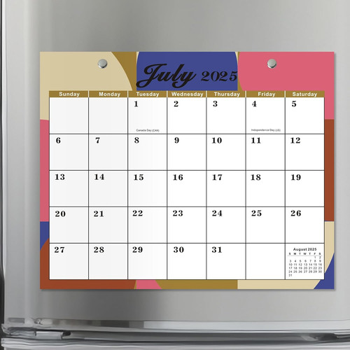 Fridge calendar magnetic - calendar, 18