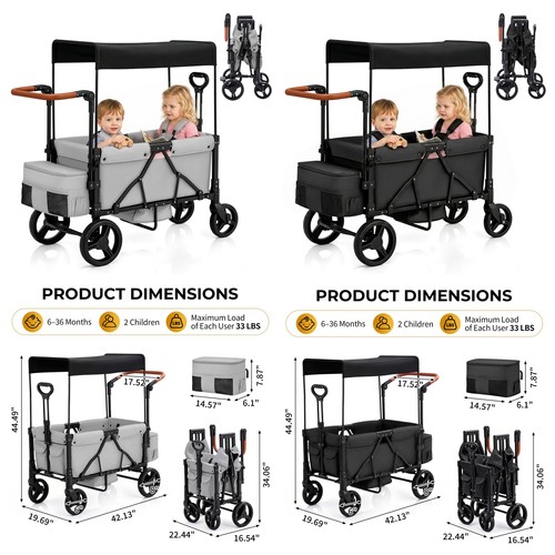 Folding kids stroller - kids,