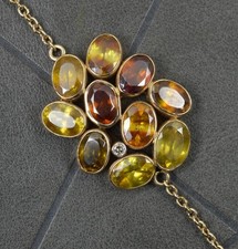 Unusual 9 Carat Gold Fire Opal