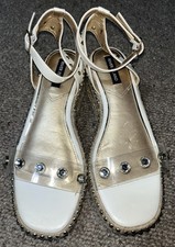 River Island Woven Flatform