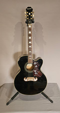 Epiphone 200ce black - epiphone, ej-200ce/bk