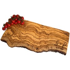 Personalised Rustic Olive Wood