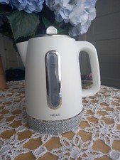 Next White Geo Kettle 1.7
