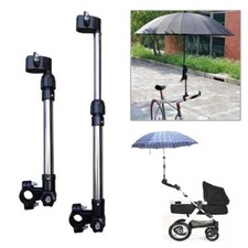 Adjustable Pram Umbrella Holder Stand Cart Accessories Kit For Trolley Pushchair