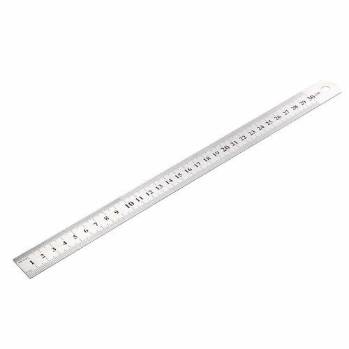 Double side metal ruler - double,