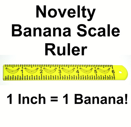 Novelty banana scale ruler 1 - ruler,
