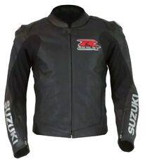 SUZUKI GSXR Motorcycle Racing Leather Jacket Motorbike Cowhide Leather Jackets