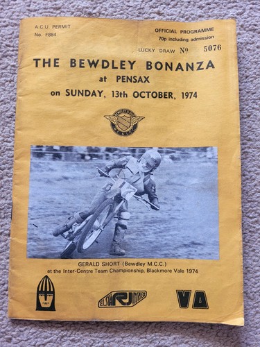 Bewdley bonanza grasstrack - bewdley,