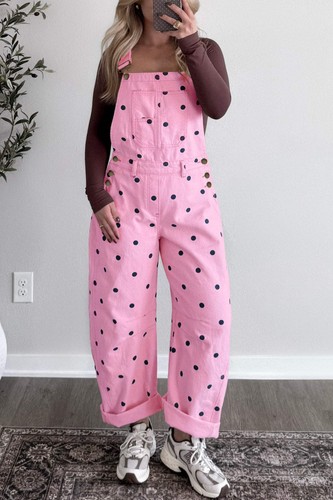 Polka dot denim - polka,