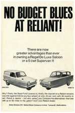 Reprint of a British Reliant