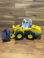 Playmobil 5469 Excavator Digger Yellow, White & Black 2000 Vintage Used