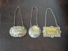 Decanter Labels - Gin, Brandy, Whiskey Bottle Tags Bottle Labels