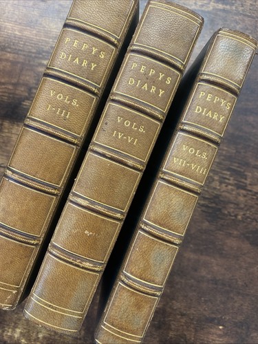 Three book set - book, pepys