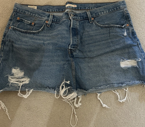 Levi blue denim icon - denim, mini