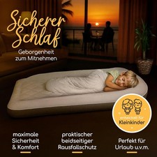 Inflatable Travel Cot for Kids