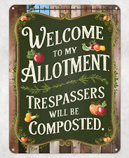 Welcome to my Allotment Funny