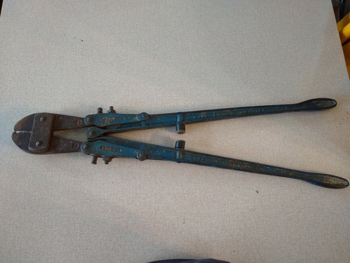 Vintage bolt cutter made - 30",
