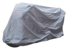 Bike It Standard Rain Cover - Grey - Medium Fits Up To 600cc UK Supplier NEW 