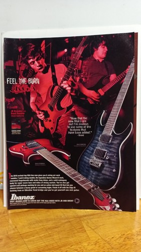 Ibanez rga guitars 2010 - ibanez,