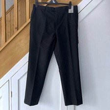 TU Mens Black Trousers Waist