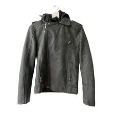 River Island Black Faux