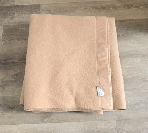 Vintage witney blanket - witney, caramel
