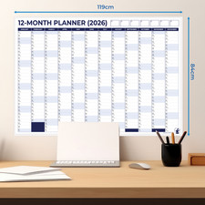 2026 dated wall planner - 2026,