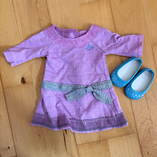 American girl doll dress - , with