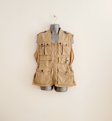 90s lands end vest - vest, gilet