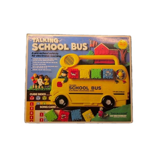 Vtech talking school - school, bus