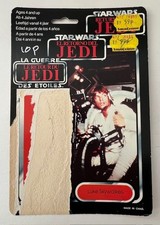 Star Wars - ROTJ (Tri-logo) - Original - Luke Skywalker - Rare Backing Card 