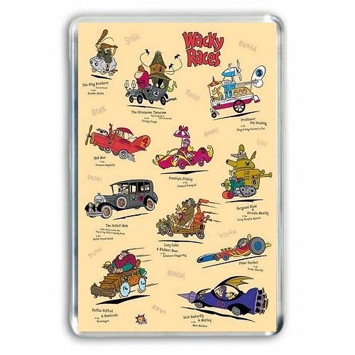 Retro cartoon wacky races - retro,