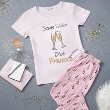 Avon Ladies Pink festive PJ