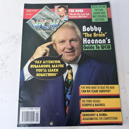 Wcw magazine vgc - *vgc*, may