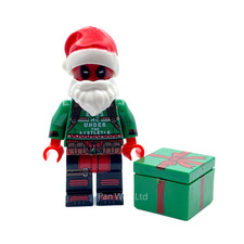 Deadpool Minifigure Secret Santa Deadpool Mini Figure Cake Topper Decoration