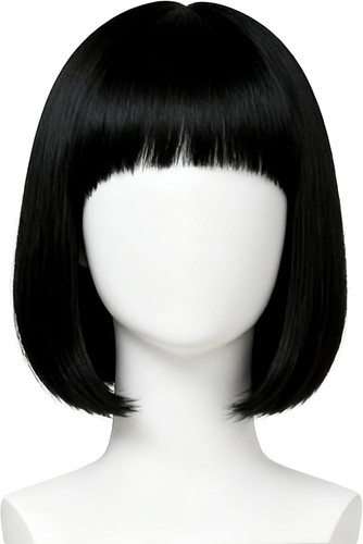 Black bob wig for - black, women
