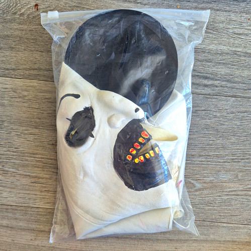 White halloween plastic - halloween, full