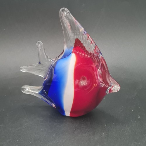 Murano style art glass - murano, blue