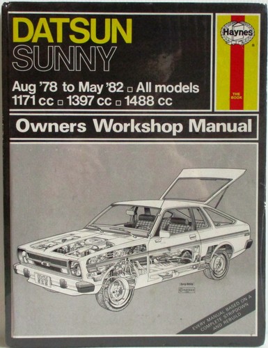 Haynes datsun sunny aug - sunny,