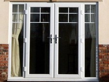 uPVC FRENCH DOORS - BRAND NEW