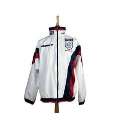 Authentic Rare Vintage Original Umbro England Training Jacket – 1996-98 – Size L