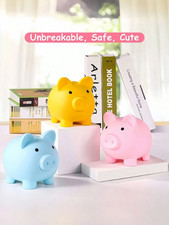 Cute piggy bank saving - cute,
