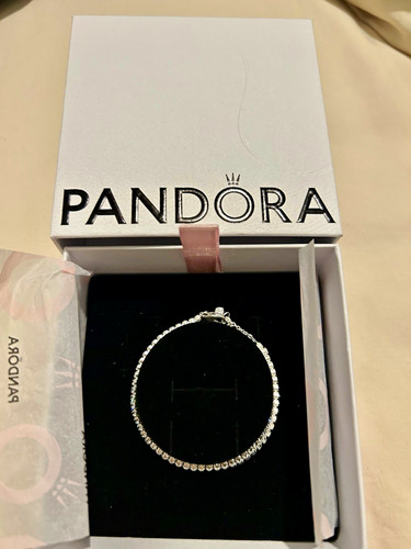 Pandora slim silver tennis - slim,