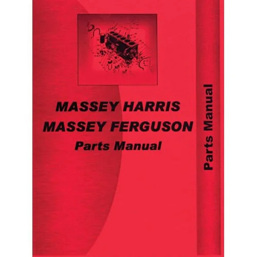 Parts manual fits - fits, massey