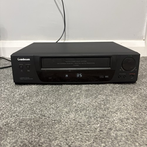Goodmans tx5000 long play vhs - play,