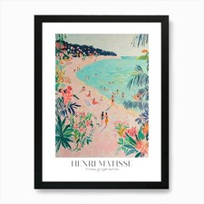 Matisse Print Beach Coastal