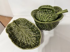 Large Vintage Green Cabbage